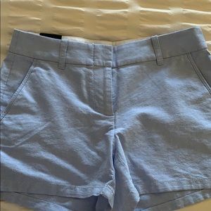 j crew light blue short